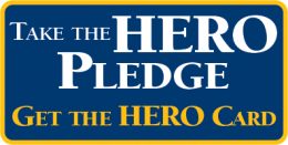 Take the HERO Pledge - Get the HERO Card