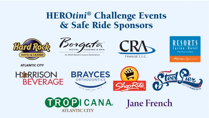 HEROtini Challenge Events & Safe Ride Sponsors